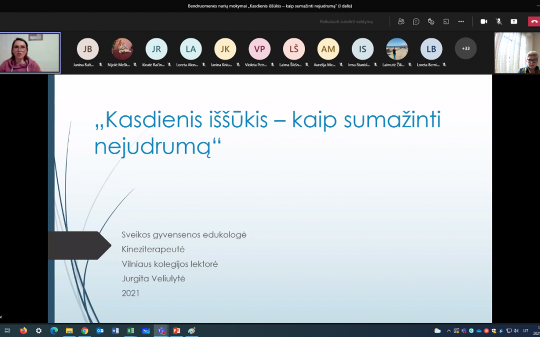 Kasdienis iššūkis