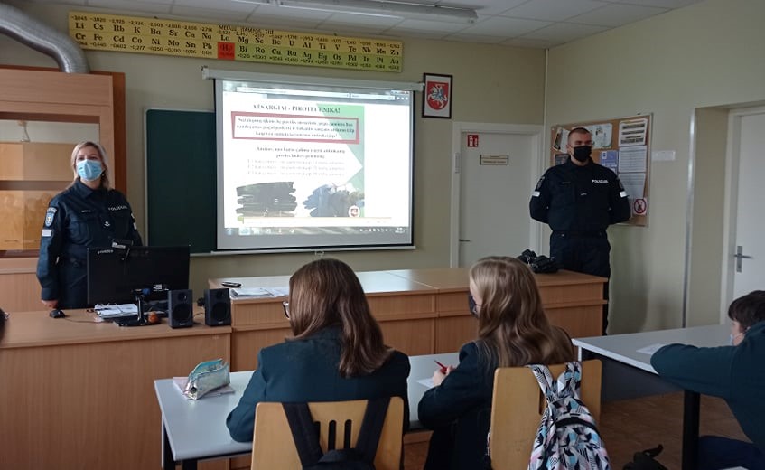 Pamoka apie nepilnamečių teisinę atsakomybę