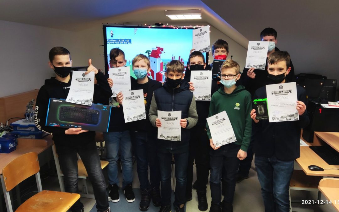 Minecraft Education Edition – erdvė mąstymo, kūrybiškumo, bendravimo ugdymui