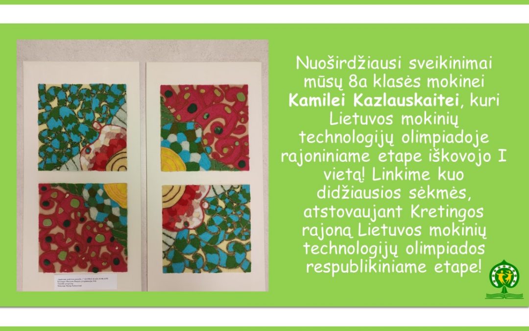 Sveikiname!