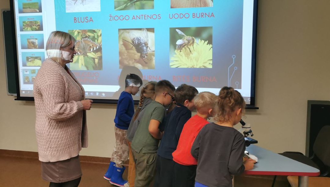 Mažieji svečiai iš darželio „Ąžuoliukas“