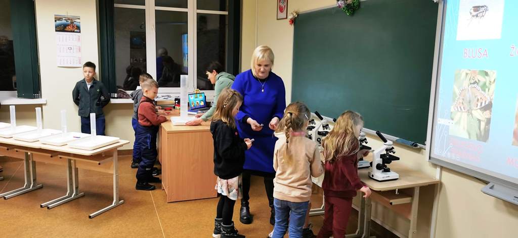 Atvirų durų dieną būsimiems mūsų pirmokams