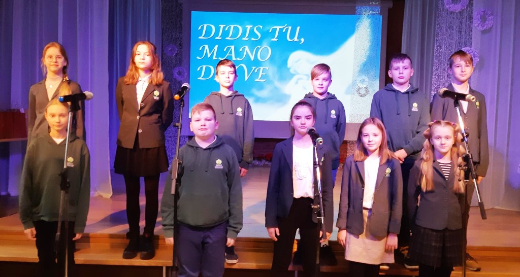Sakralinės muzikos festivalyje „Didis Tu, mano Dieve“