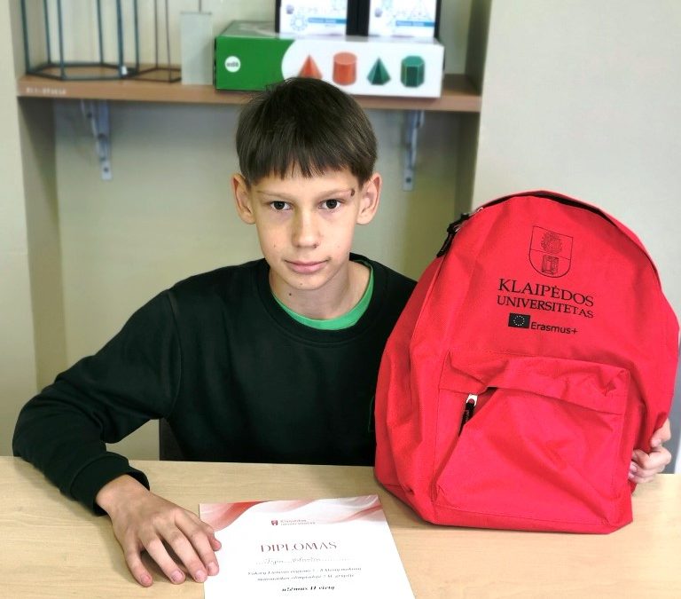 Tijaus Valantos laimėjimas Klaipėdos Universitete