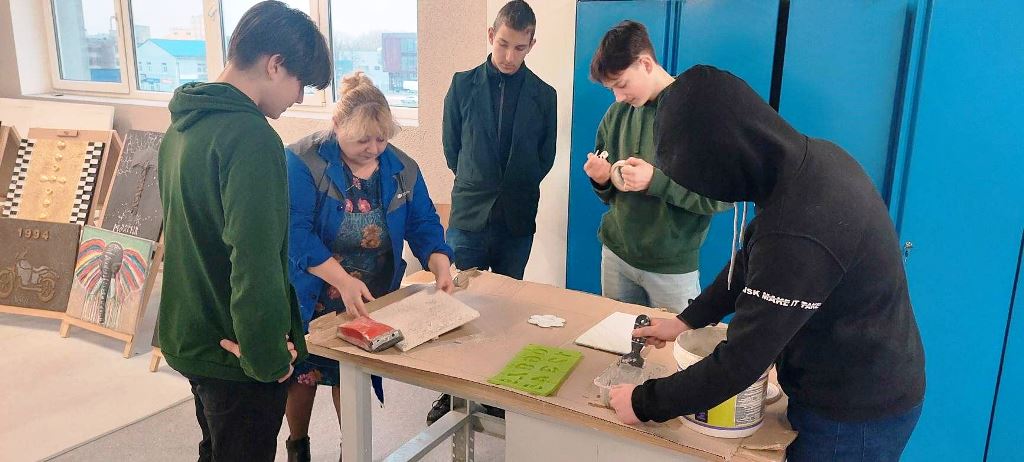Aštuntokų išvyka į Ernesto Galvanausko profesinio mokymo centrą