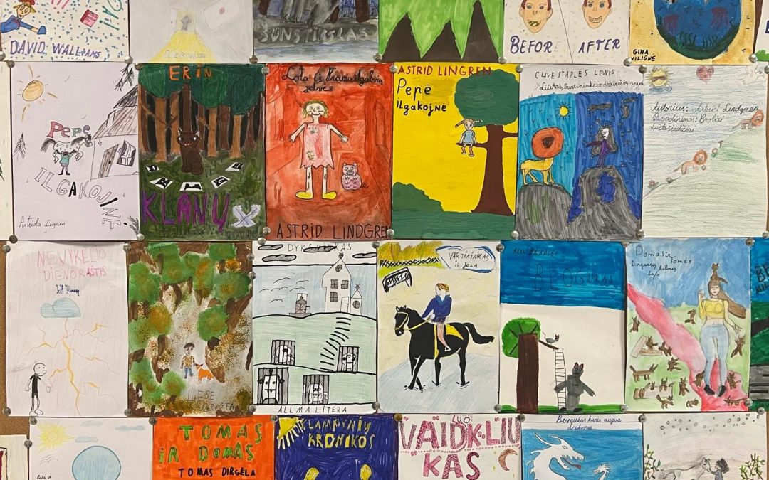 Projektas „Sukurk knygos viršelį”