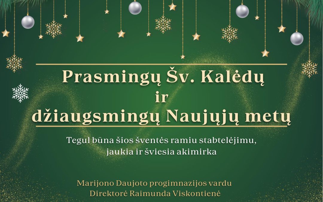 Šventinis sveikinimas