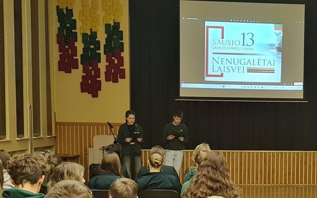 Sausio 13-osios minėjimas