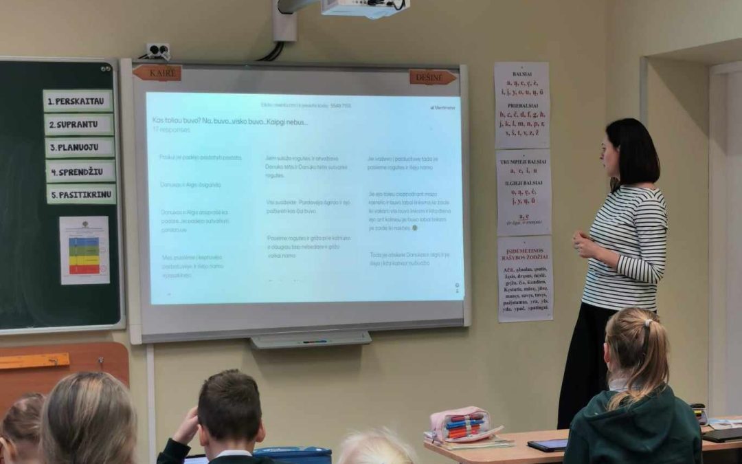 Integruota lietuvių kalbos pamoka – „Seku seku pasaką“