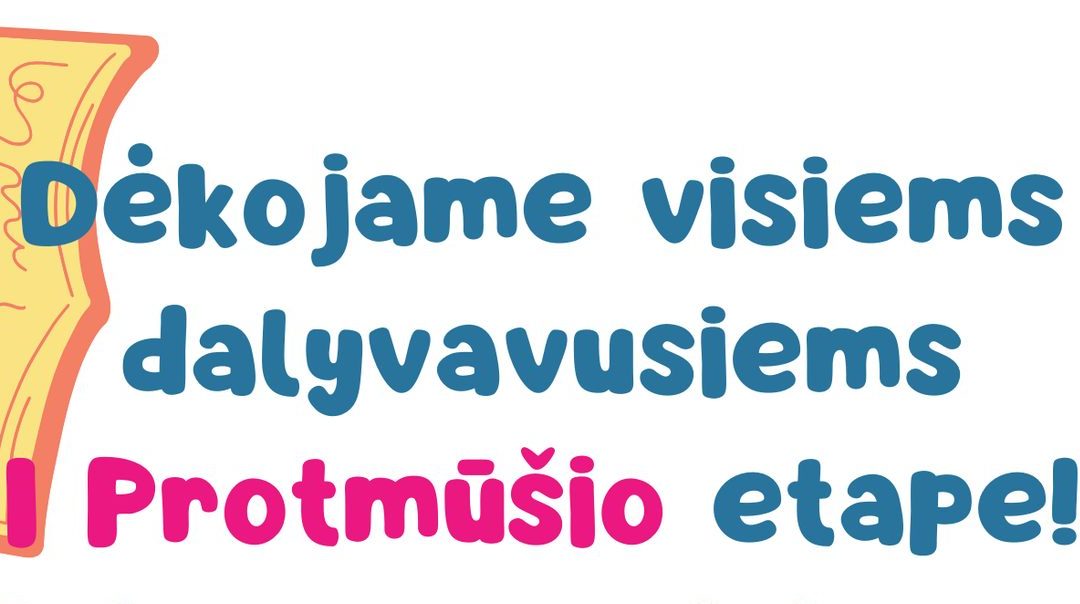 Pirmojo protmūšio etapo nugalėtojai