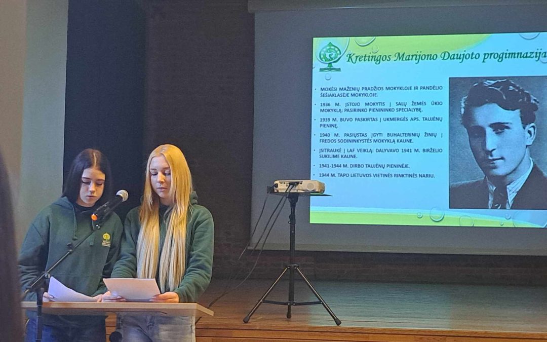Dalyvavo konferencijoje „Laisvės kovos Lietuvoje ir Kretingos krašte“
