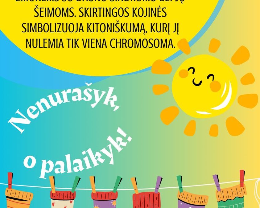 Nesuk galvos dėl kojinių spalvos!