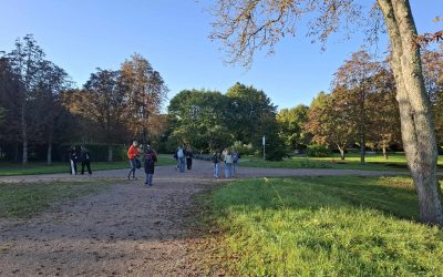 Dalyvavo užsiėmime Kretingos Dvaro parke