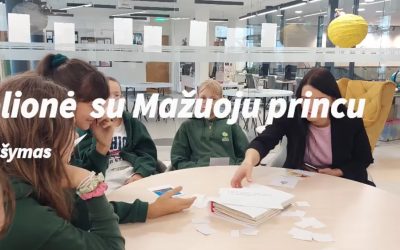 Dalyvavo edukacijoje „Kiek tavyje telpa Mažojo Princo?”