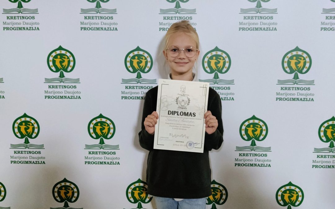 Mokinių dailyraščio konkursas „Ką parašysi, to neišdildysi”