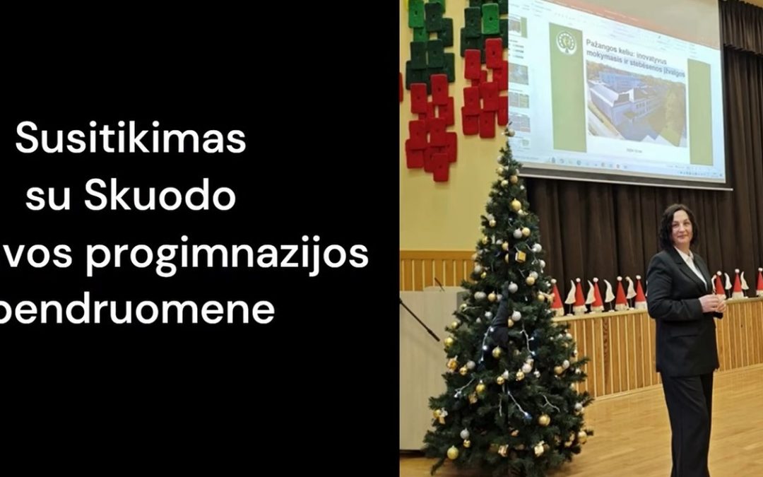 Progimnazijoje apsilankė svečiai iš Skuodo Bartuvos progimnazijos