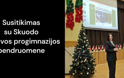 Progimnazijoje apsilankė svečiai iš Skuodo Bartuvos progimnazijos
