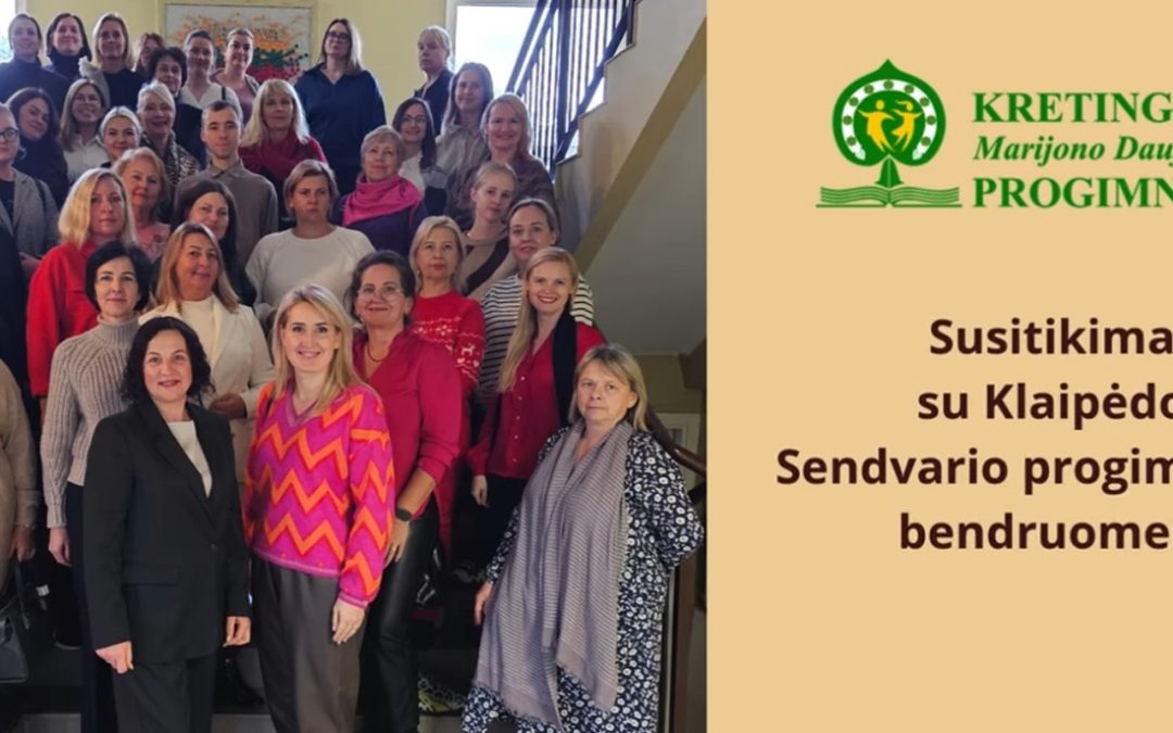 Apsilankė svečiai iš Klaipėdos Sendvario progimnazijos