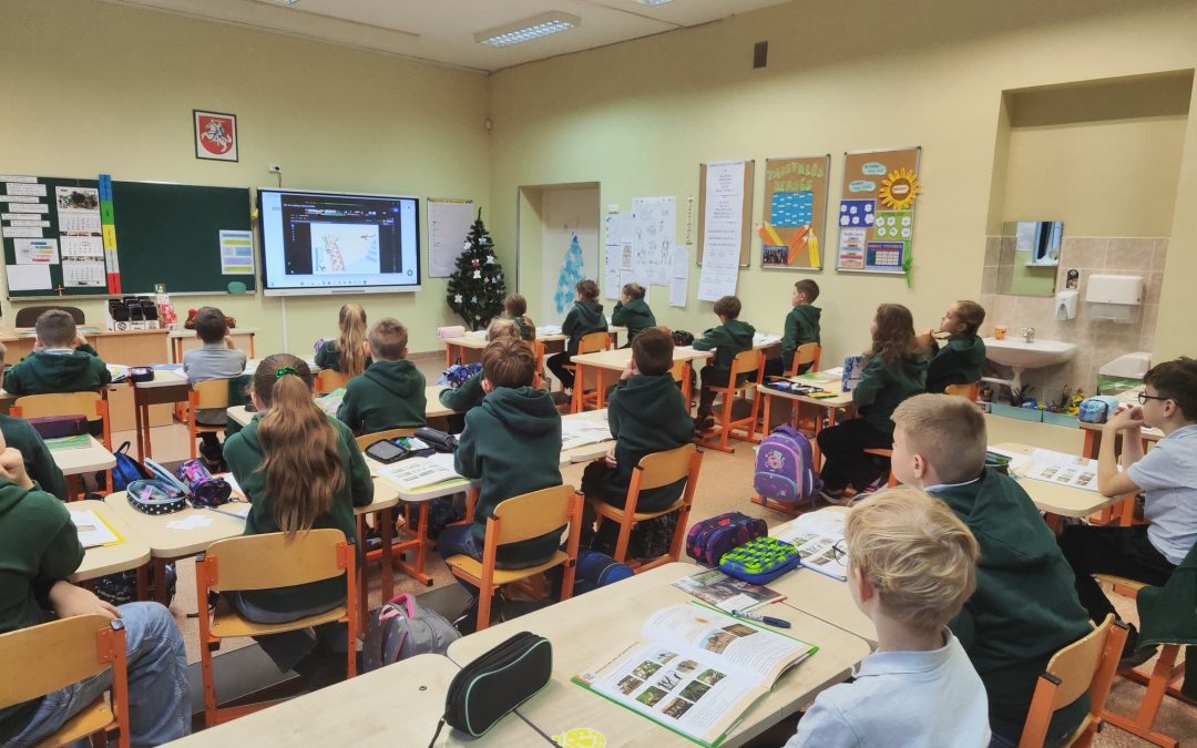 Dalyvavo nuotolinėje edukacijoje su iliustruotoja Patricija Bliuj-Stodulska
