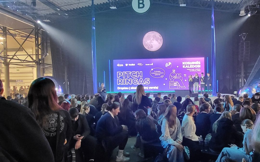 Dalyvavo baigiamajame skaitmeninio verslumo programos renginyje Vilniuje, Litexpo rūmuose