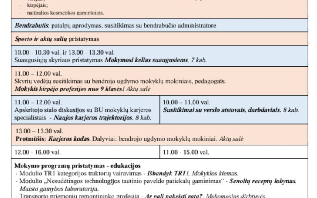 Atvirų durų dienos