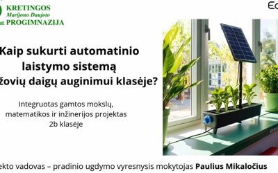 2B klasės mokiniai dalyvauja projekte!
