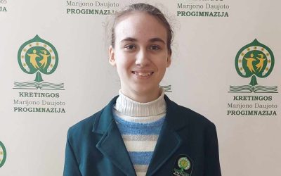 Biomokslų olimpiadoje užėmė III-iąją vietą