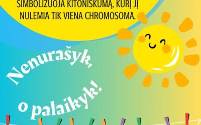 Kovo 21 pasaulinė dauno sindromo diena