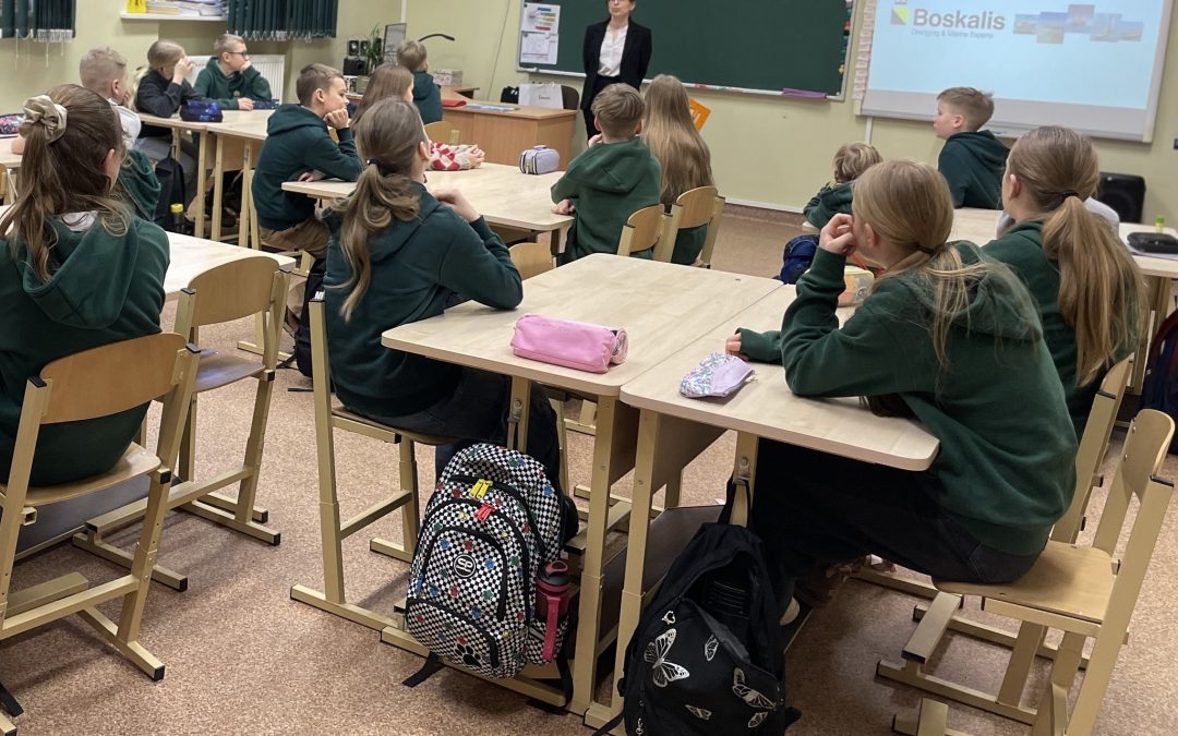 Į svečius pas 4b klasės mokinukus atvyko Modesto mama