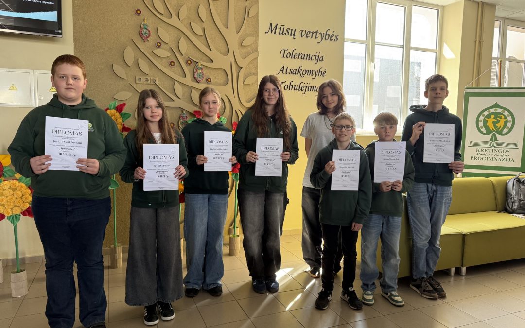 Anglų kalbos konkursas „Spelling Bee“