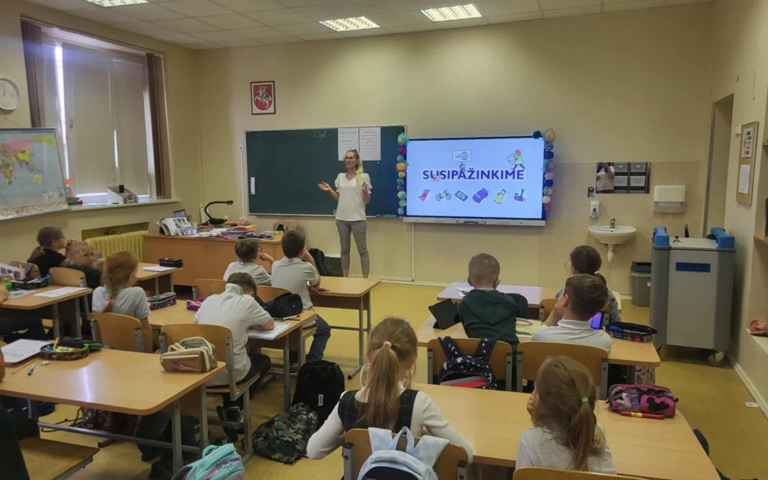Žaisminga ir interaktyvi pamoka