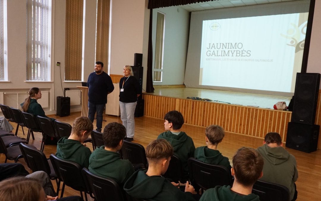 Renginys „Jaunimo galimybės Kretingoje, Lietuvoje ir Europos Sąjungoje“