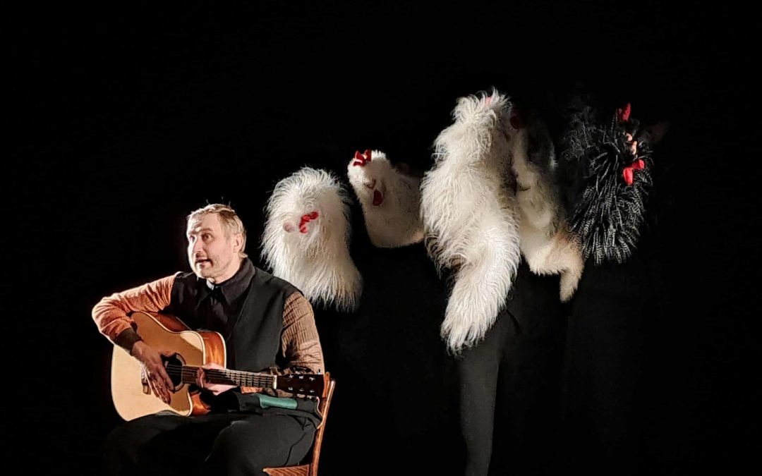 Lietuvių kalbos ir literatūros pamoką turėjo neįprastoje vietoje – Klaipėdos lėlių teatre