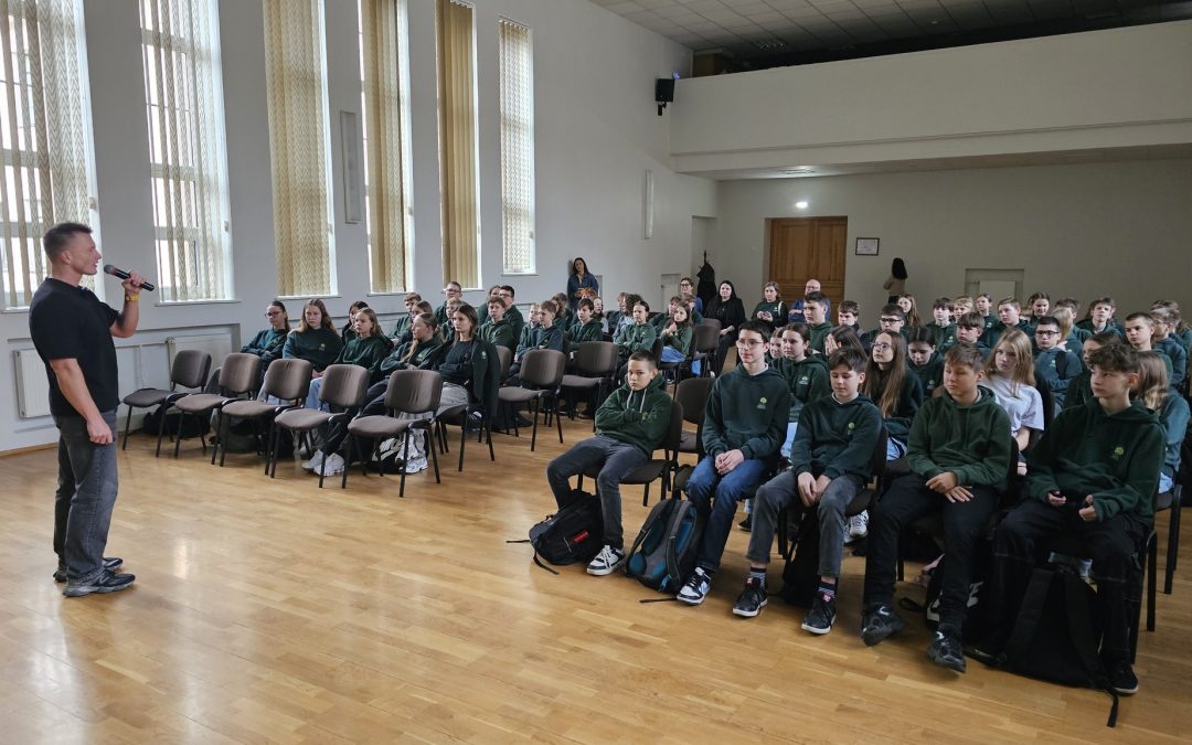 Paskaita „Sportui – taip, narkotikams – ne“