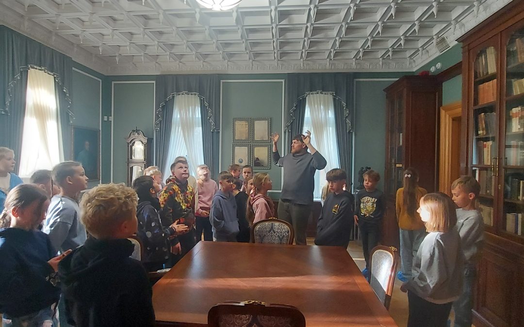 Trečiokų edukacijos Žemaičių dailės muziejuje Plungėje