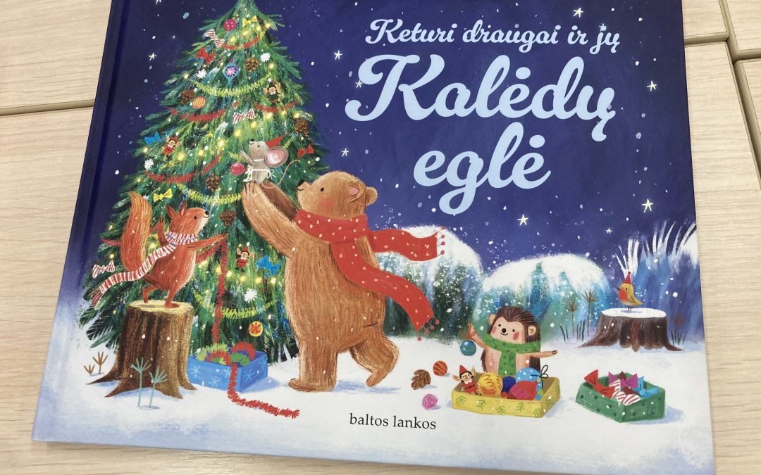Dalyvavo knygos „Kalėdų eglė“ pristatyme