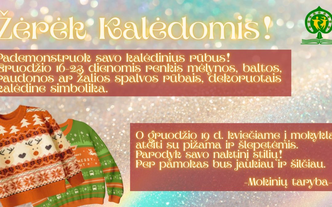 Žėrėk Kalėdomis!
