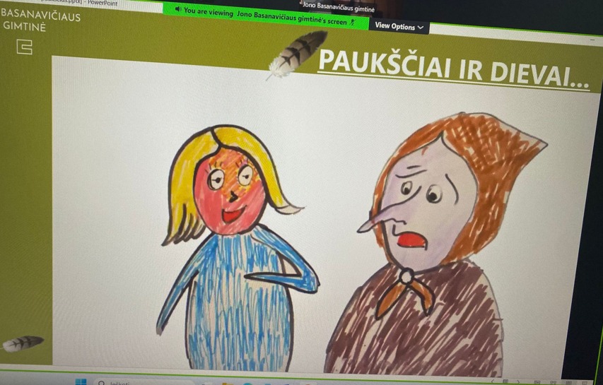 APIE ŽMONES IR PAUKŠČIUS 1