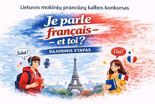 Džiaugiamės prancūzų kalbos mokinių pasiekimais!