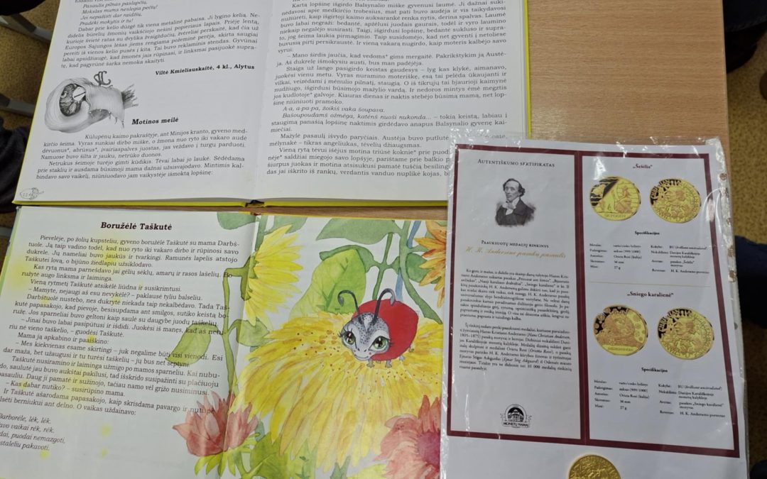 Turėjo įdomų susitikimą su mokinio mama