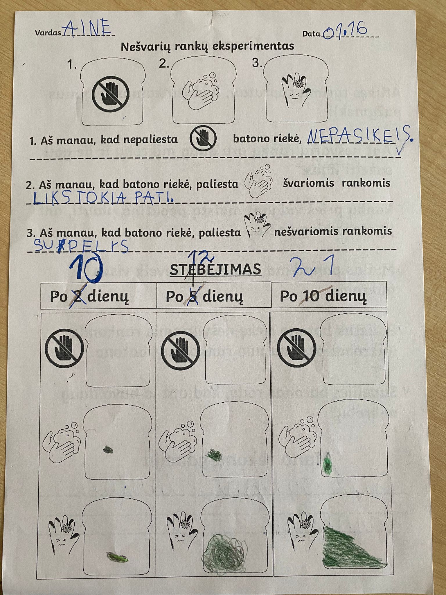 Kodėl reikia plauti rankas prieš valgant