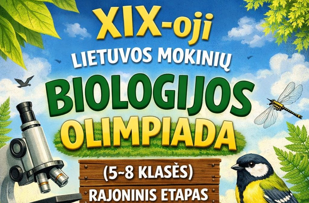XIX-oji Lietuvos mokinių biologijos olimpiada