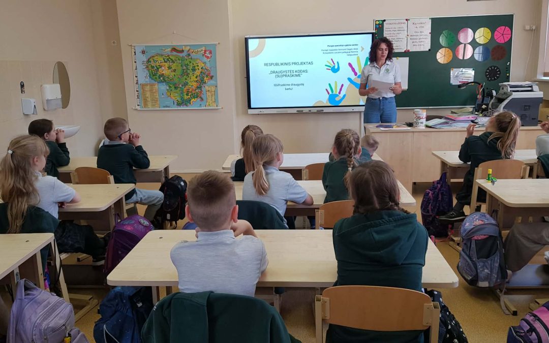 Respublikinis projektas „Draugystės kodas: (su)praskime!“