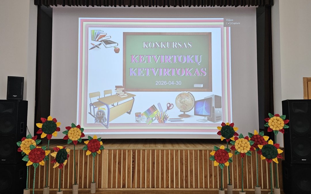 Rajoninis renginys „Ketvirtokų ketvirtokas“
