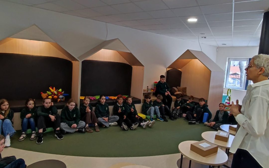 Apsilankė Motiejaus Valančiaus viešojoje bibliotekoje