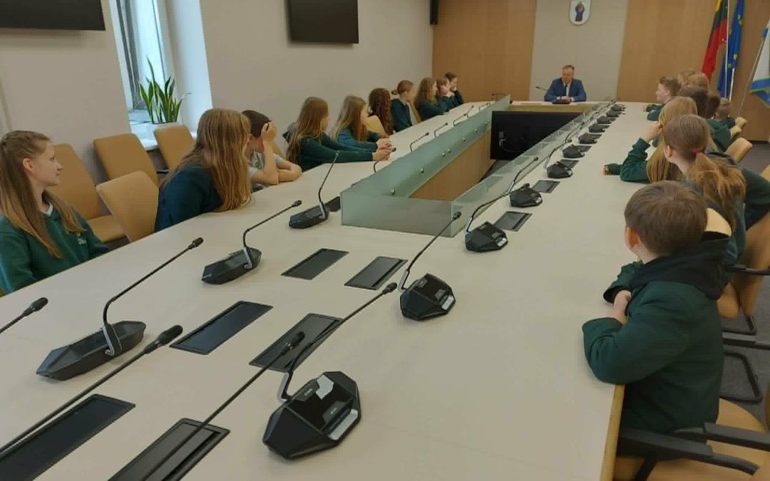 Lankėsi pas Kretingos rajono savivaldybės merą