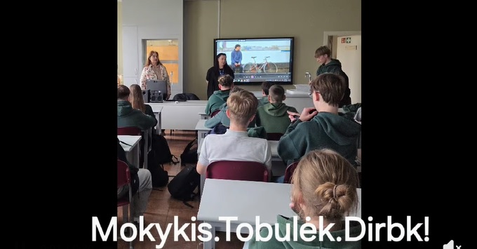 Mokiniams išsamiai pristatė mokymosi galimybes 9–12 klasėse
