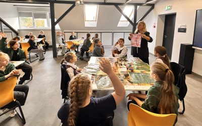 GMA edukacinis užsiėmimas „Dailės terapija“ IMU centre