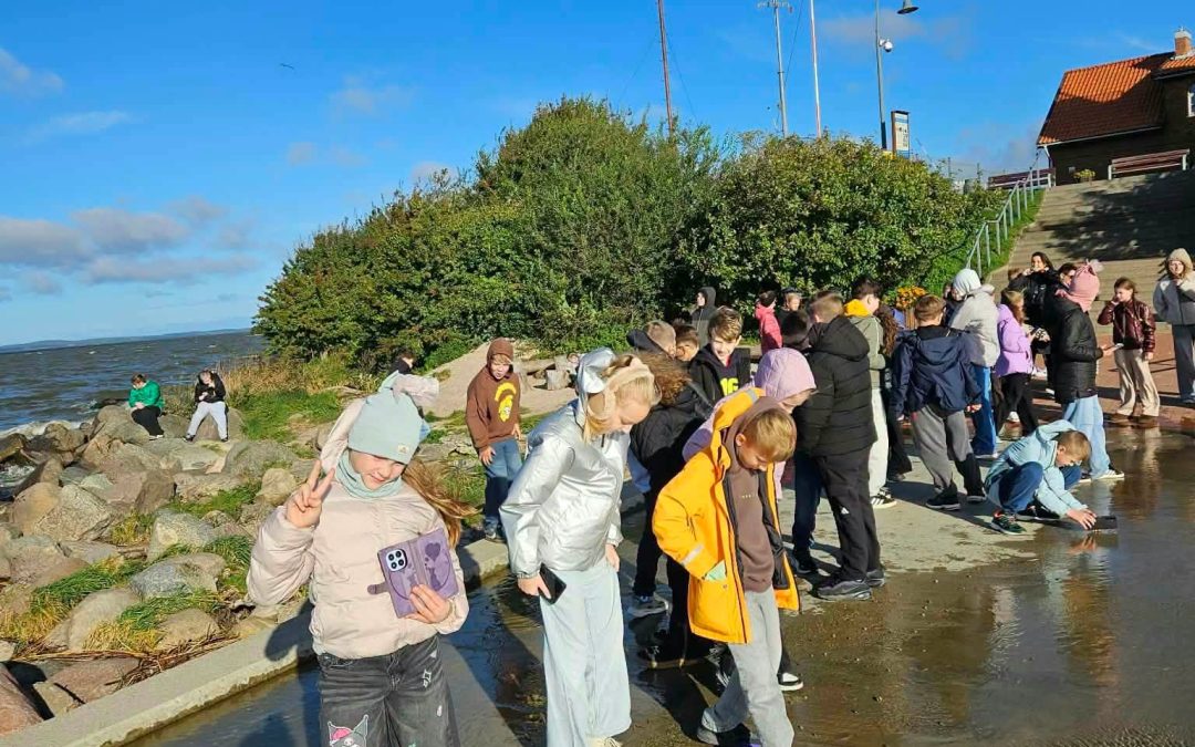 Mokiniai leidosi į įspūdingą edukacinę kelionę į Ventės ragą