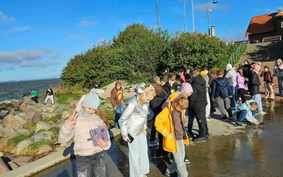 Mokiniai leidosi į įspūdingą edukacinę kelionę į Ventės ragą